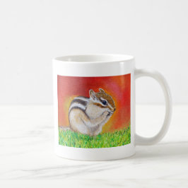 Chipmunk-Malerei Kaffeetasse