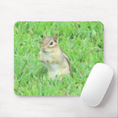 Chipmunk-Mausunterlage Mousepad (Mit Mouse)