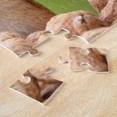 Chipmunk mit Erdnüssen Puzzle (Seite)