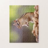 Chipmunk mit Erdnüssen Puzzle (Vertikal)