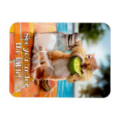 Chipmunk mit Limon Magnet (Horizontal)