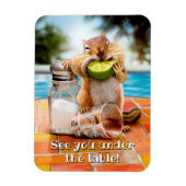 Chipmunk mit Limon Magnet (Vertikal)