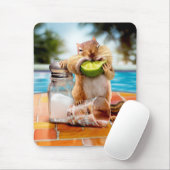 Chipmunk mit Limon Mousepad (Mit Mouse)