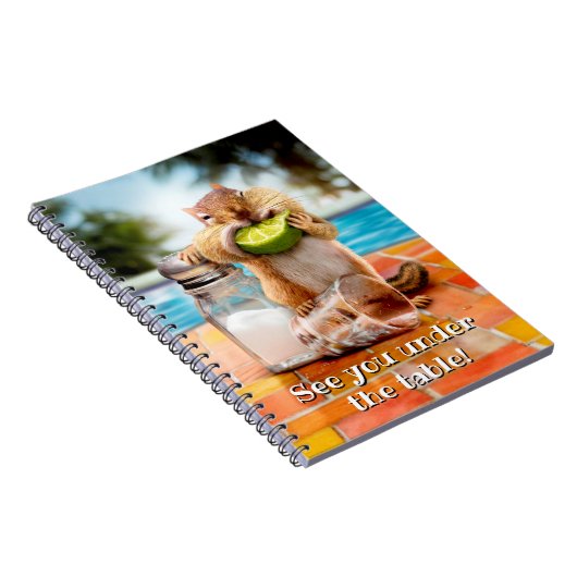 Chipmunk mit Limon Notizblock (Rechte Seite)