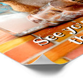 Chipmunk mit Limon Poster (Ecke)