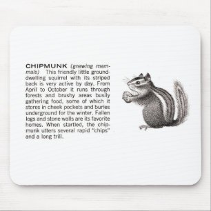 Chipmunk Mousepad