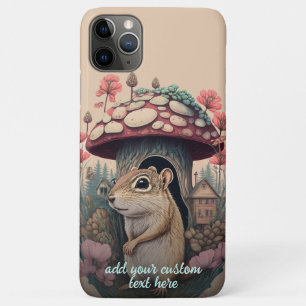 Chipmunk-Mushroom-Wildblume - kundenspezifisch Case-Mate iPhone Hülle