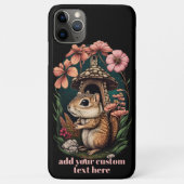 Chipmunk-Mushroom-Wildblume - kundenspezifisch Case-Mate iPhone Hülle (Rückseite)
