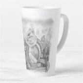 Chipmunk Nibbling Milchtasse (Rechte Ecke)