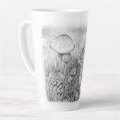 Chipmunk Nibbling Milchtasse (Linke Ecke)