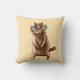 Chipmunk Niedlich Rodent Animal Hippie Kissen