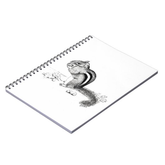 Chipmunk Notizblock (Linke Seite)