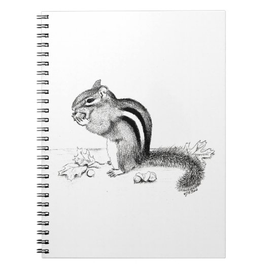 Chipmunk Notizblock (Vorderseite)