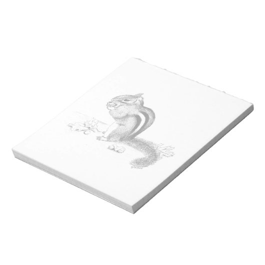 Chipmunk Notizblock (Rotiert)