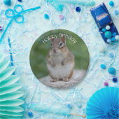 Chipmunk Pappteller (Party)