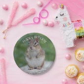 Chipmunk Pappteller (Party)