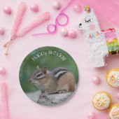 Chipmunk Pappteller (Party)