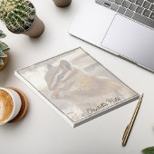 Chipmunk personalisiert notizblock