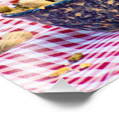 Chipmunk Picnic Fotodruck (Ecke)