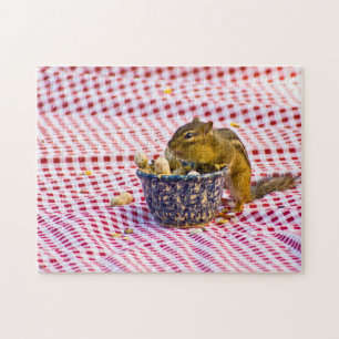 Chipmunk Picnic Puzzle