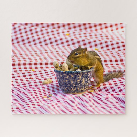 Chipmunk Picnic Puzzle (Horizontal)