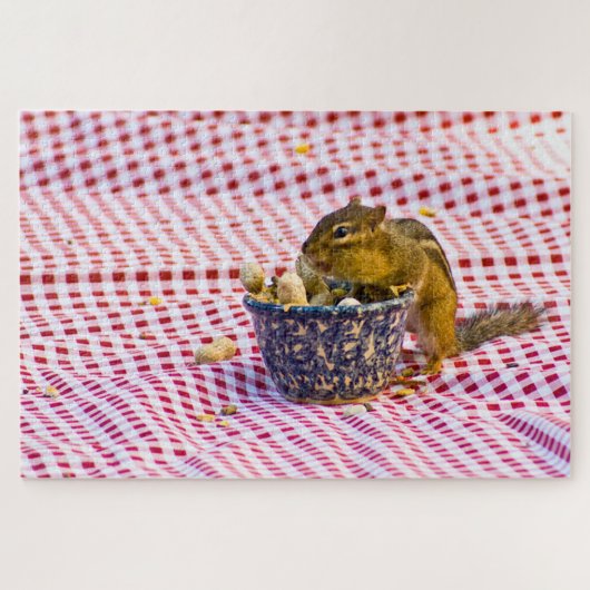 Chipmunk Picnic Puzzle (Horizontal)
