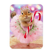 Chipmunk Plum Fairy Magnet (Vertikal)