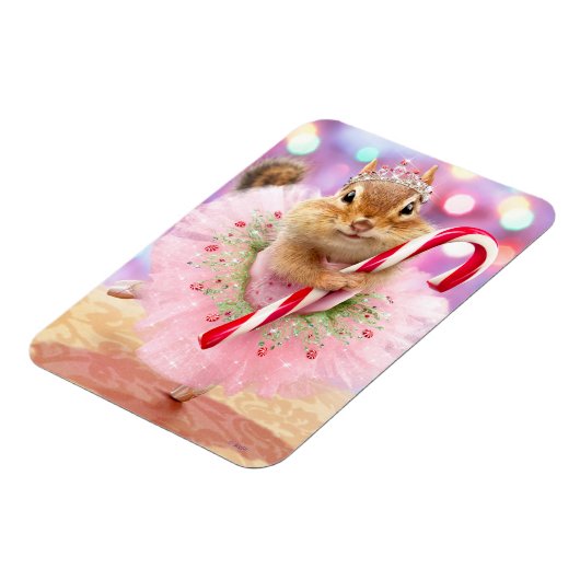 Chipmunk Plum Fairy Magnet (Linke Seite)