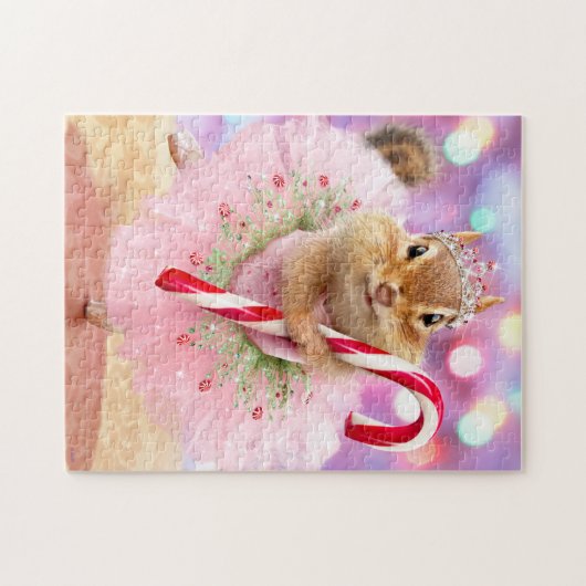Chipmunk Plum Fairy Puzzle (Horizontal)