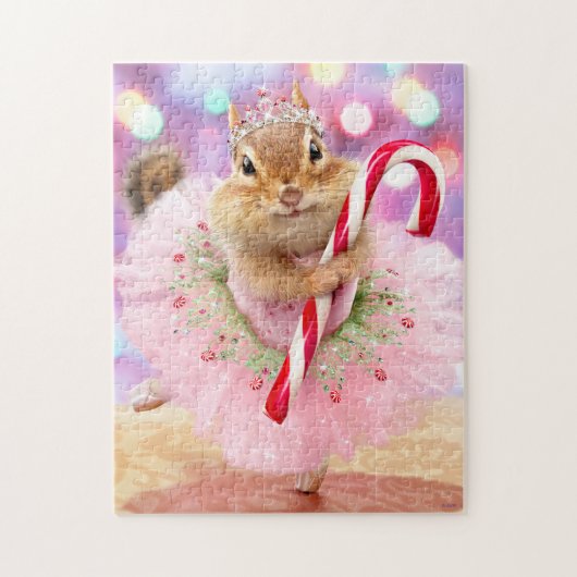 Chipmunk Plum Fairy Puzzle (Vertikal)