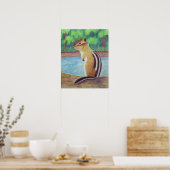 Chipmunk Poster (Küche)