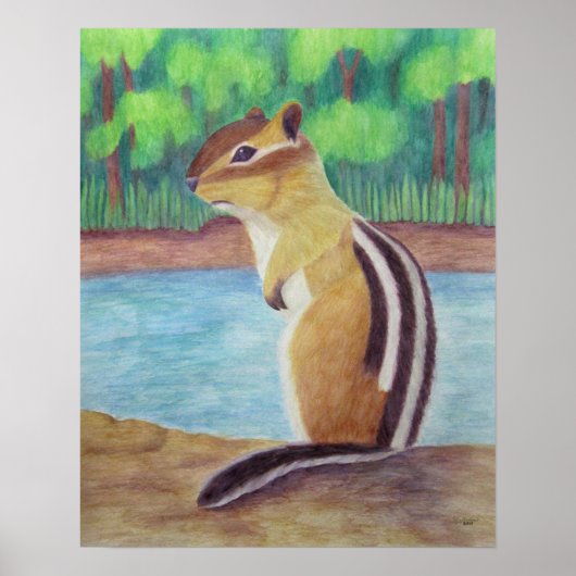 Chipmunk Poster (Vorne)