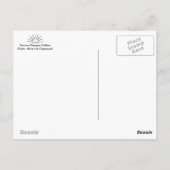 Chipmunk-Postkarte anzeigen Postkarte (Rückseite)