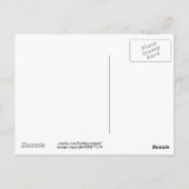 Chipmunk-Postkarte Postkarte (Rückseite)