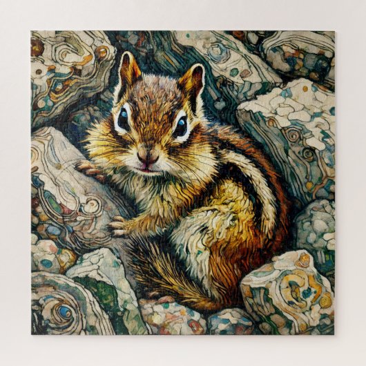 Chipmunk-Puzzle 600 Puzzle (Vertikal)