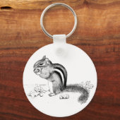 Chipmunk Schlüsselanhänger (Rückseite)