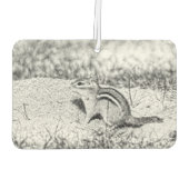 Chipmunk Sketch Autolufterfrischer (Rückseite)