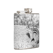 Chipmunk Sketch Flachmann (Rechts)