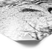 Chipmunk Sketch Fotodruck (Ecke)
