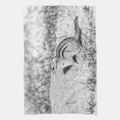 Chipmunk Sketch Geschirrtuch (Vertikal)