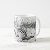 Chipmunk Sketch Kaffeetasse (VorderseiteRechts)