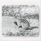 Chipmunk Sketch Mousepad (Vorne)