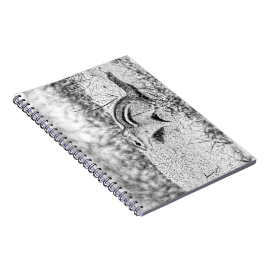 Chipmunk Sketch Notizblock (Rechte Seite)