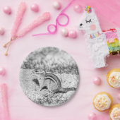 Chipmunk Sketch Pappteller (Party)