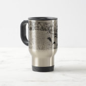 Chipmunk Sketch Reisebecher (Vorderseite Links)