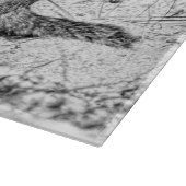 Chipmunk Sketch Schneidebrett (Ecke)