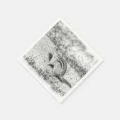 Chipmunk Sketch Serviette (Ecke)