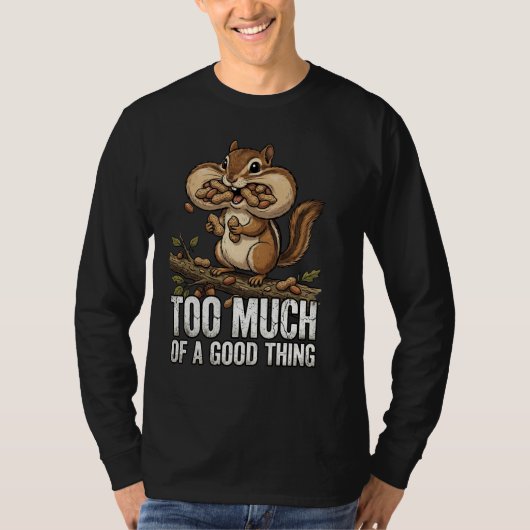 Chipmunk Snack Attack T-Shirt (Vorderseite)