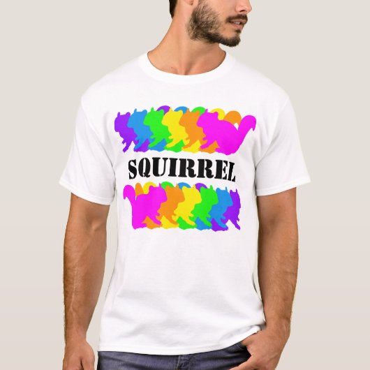 Chipmunk , squirrel , illustration (Colorful) T-Shirt (Vorderseite)