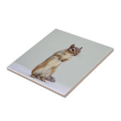 Chipmunk-stehendes hohes Foto Fliese (Seite)
